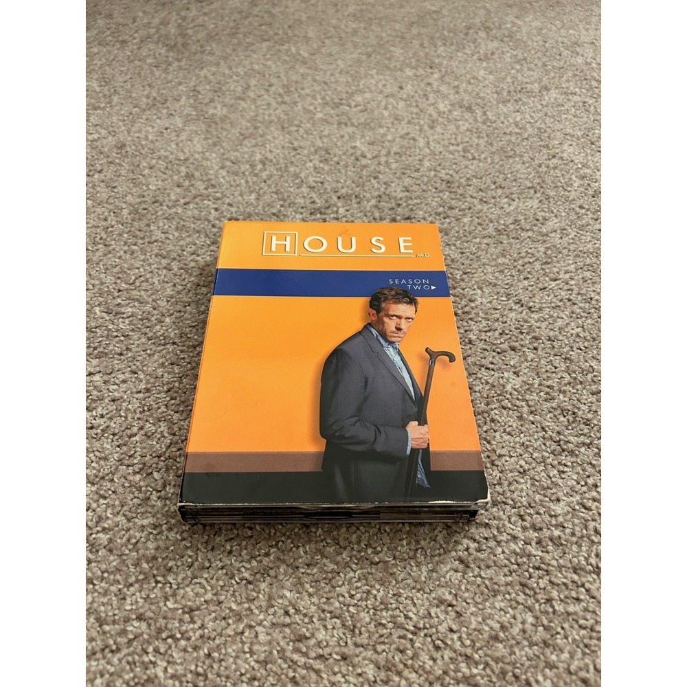 House M.D. - Season Two 2 (DVD, 6-Disc Set) 24 Episodes‎ TV Drama Hugh Laurie